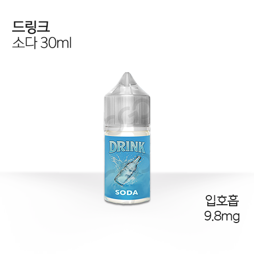 드링크 소다 상쾌하고 청량한 톡 쏘는 소다 맛과 시원한 멘솔의 조화