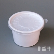 소스용기 105파이(공기밥) 대, 1000세트 일회용다용도소스컵