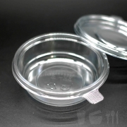 EH-125파이(소) 600개세트 300ml 125x35mm 투명PET 원형반찬통 샐러드용기