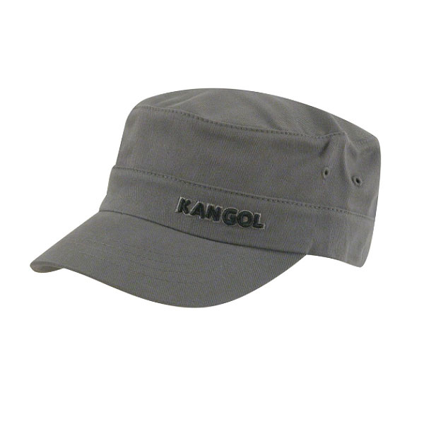 Kangol 캉골 코튼 트윌 아미캡 군모 모자 9720 그레이