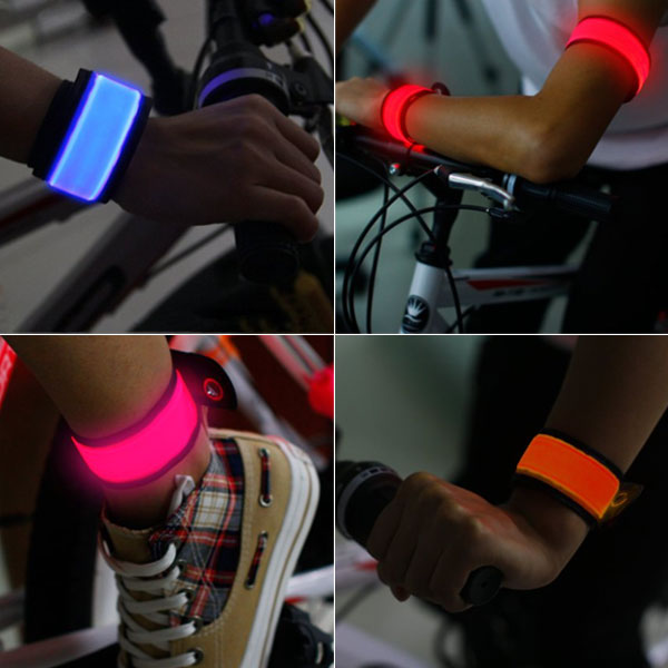 LED 야광 밴드 자전거 암밴드 야간안전등 안전밴드 BeeSeen