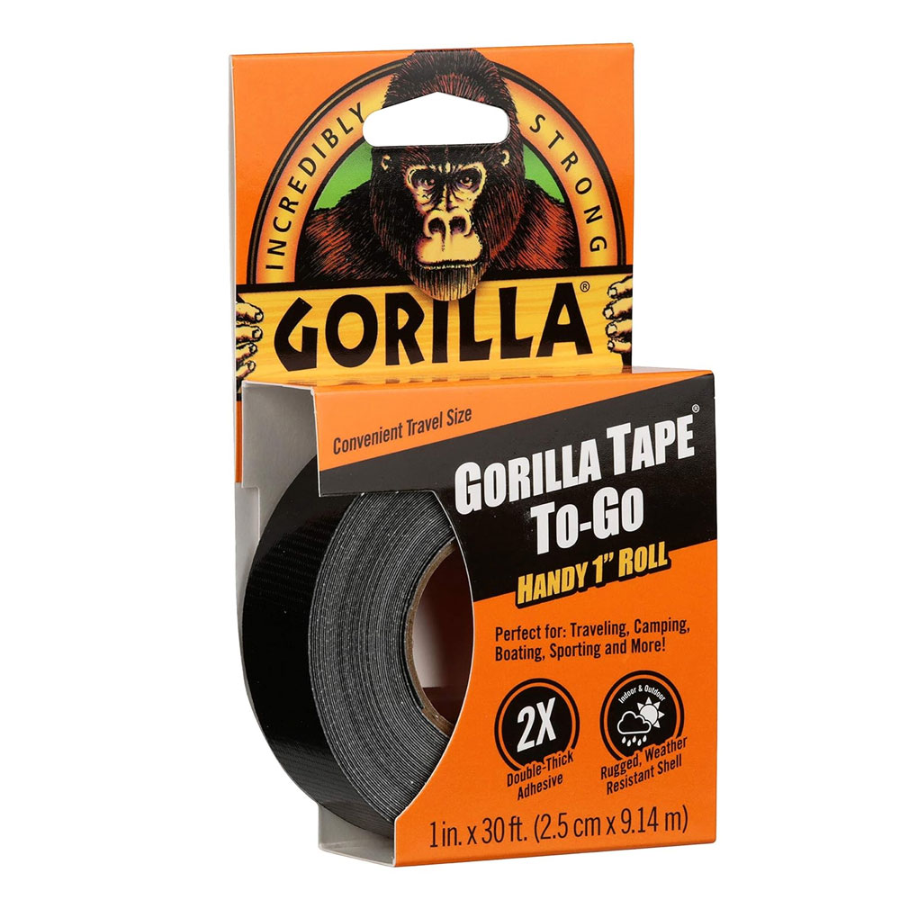 미국 Gorilla Tape 블랙 핸디롤 보수 다용도 1인치X 9m