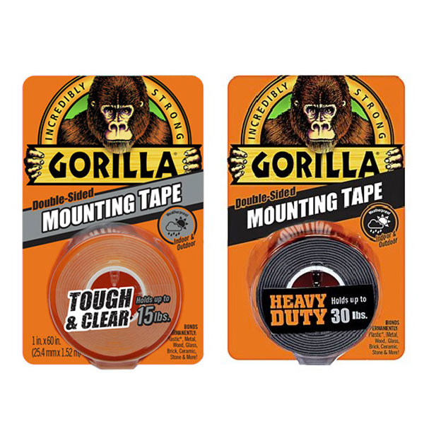 Gorilla 터프 클리어 마운팅 양면테이프 1.52m