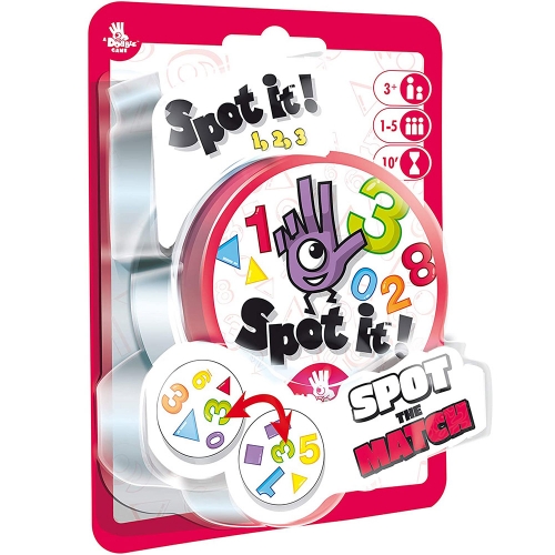 스팟잇 123 Spot It 30카드 85mm 도블보드게임