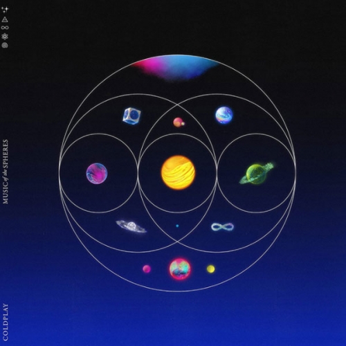 LP 콜드플레이 COLDPLAY - Music of the Spheres 컬러 바이닐 엘피판