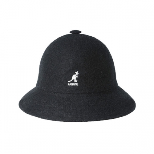 캉골 울 캐주얼 버킷햇 벙거지 모자 블랙 3451 Kangol