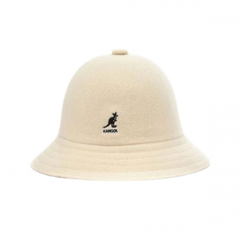 캉골 울 캐주얼 버킷햇 벙거지 모자 화이트 3451 Kangol