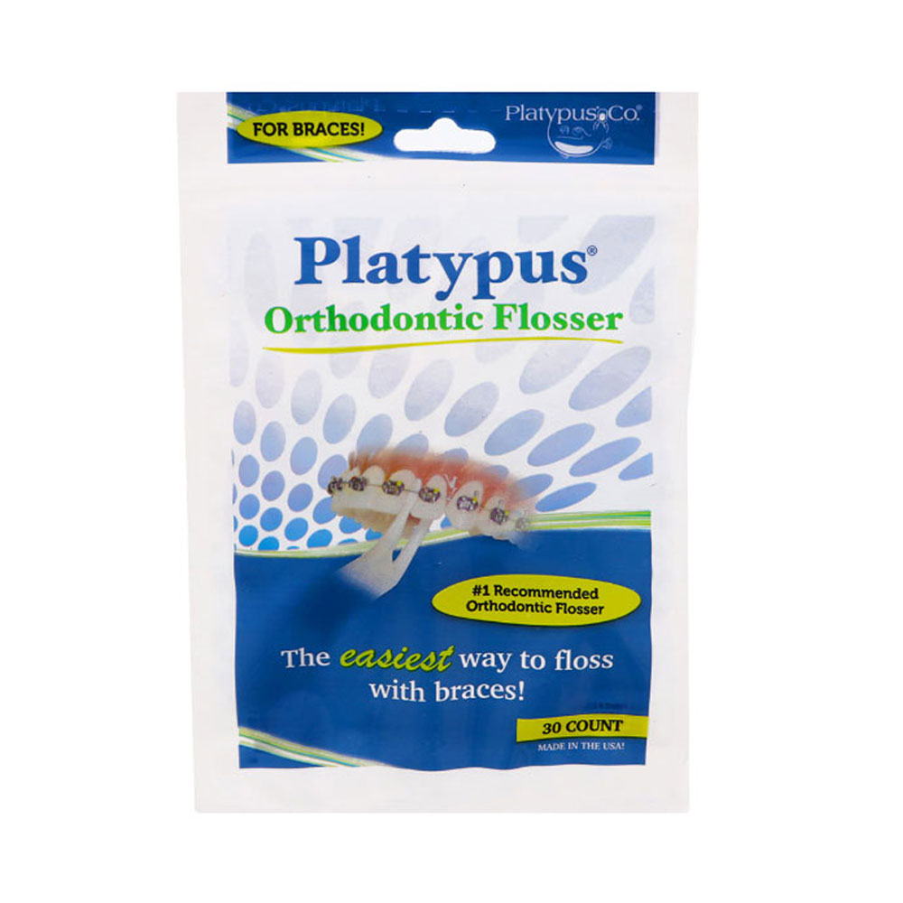 Platypus 플래티퍼스 치아교정 치실 교정전용치실 30개입