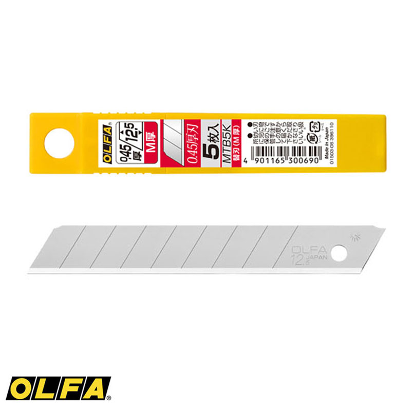 OLFA 올파 중형 커터 칼날 리필 커터날 5개입 (MT-1 / XMT-1 호환)