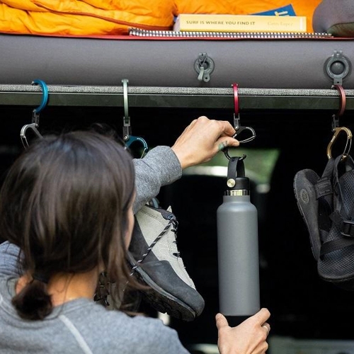 기어에이드 히어로클립 360도회전 캠핑 등산 카라비너 S