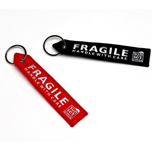 선셋클라이막스 플라이트 태그 취급주의 FRAGILE 캐리어 네임택