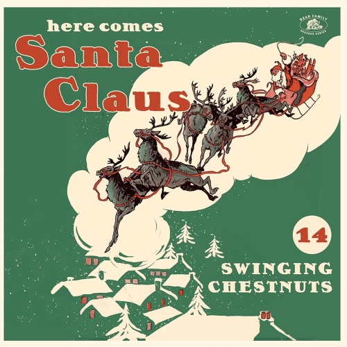 LP 크리스마스 캐롤 재즈 엘피 Here Comes Santa Claus-14 Swinging Chestnuts