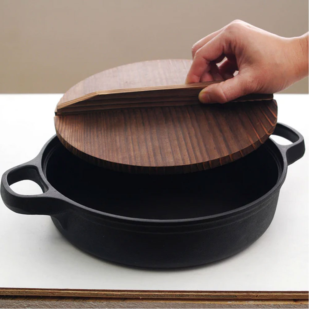 오이겐 무쇠 주물냄비 스키야키 오뎅탕 전골냄비 24cm