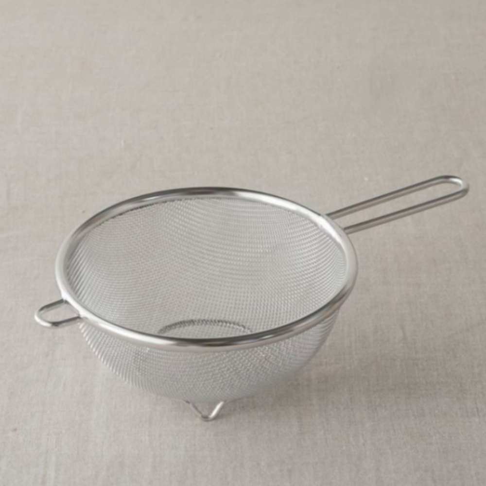 아이자와 공방 Aizawa 손잡이 스텐 채반 다리받침 물빠짐 채망 20cm