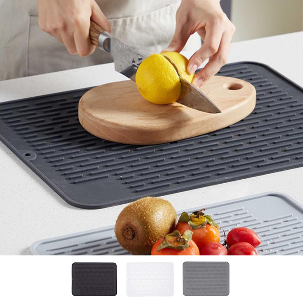 바이탑 실리콘 오븐 받침대 단열 매트 에어프라이어 깔개 받침 M