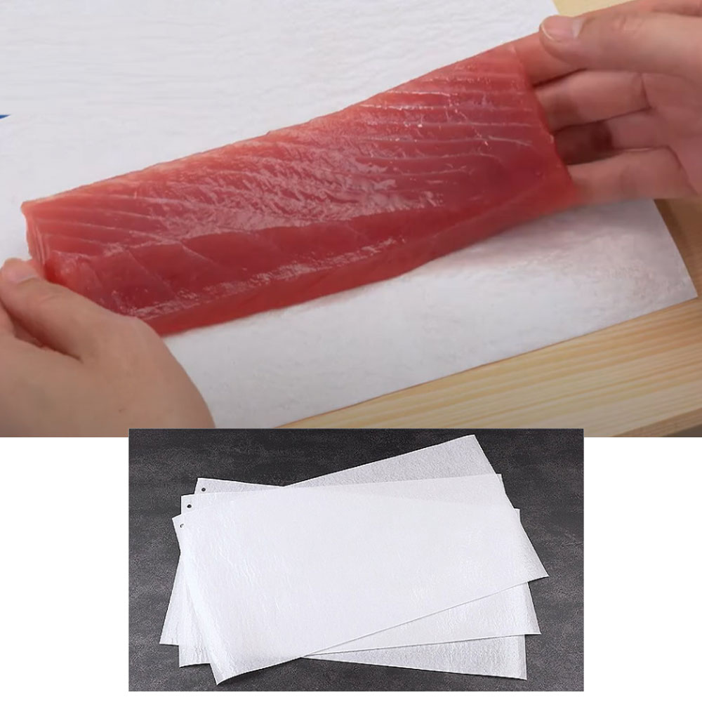 일본 히타치 숙성지 소고기 핏물빼기 사시미 생선 숙성 시트 100매 245x460mm