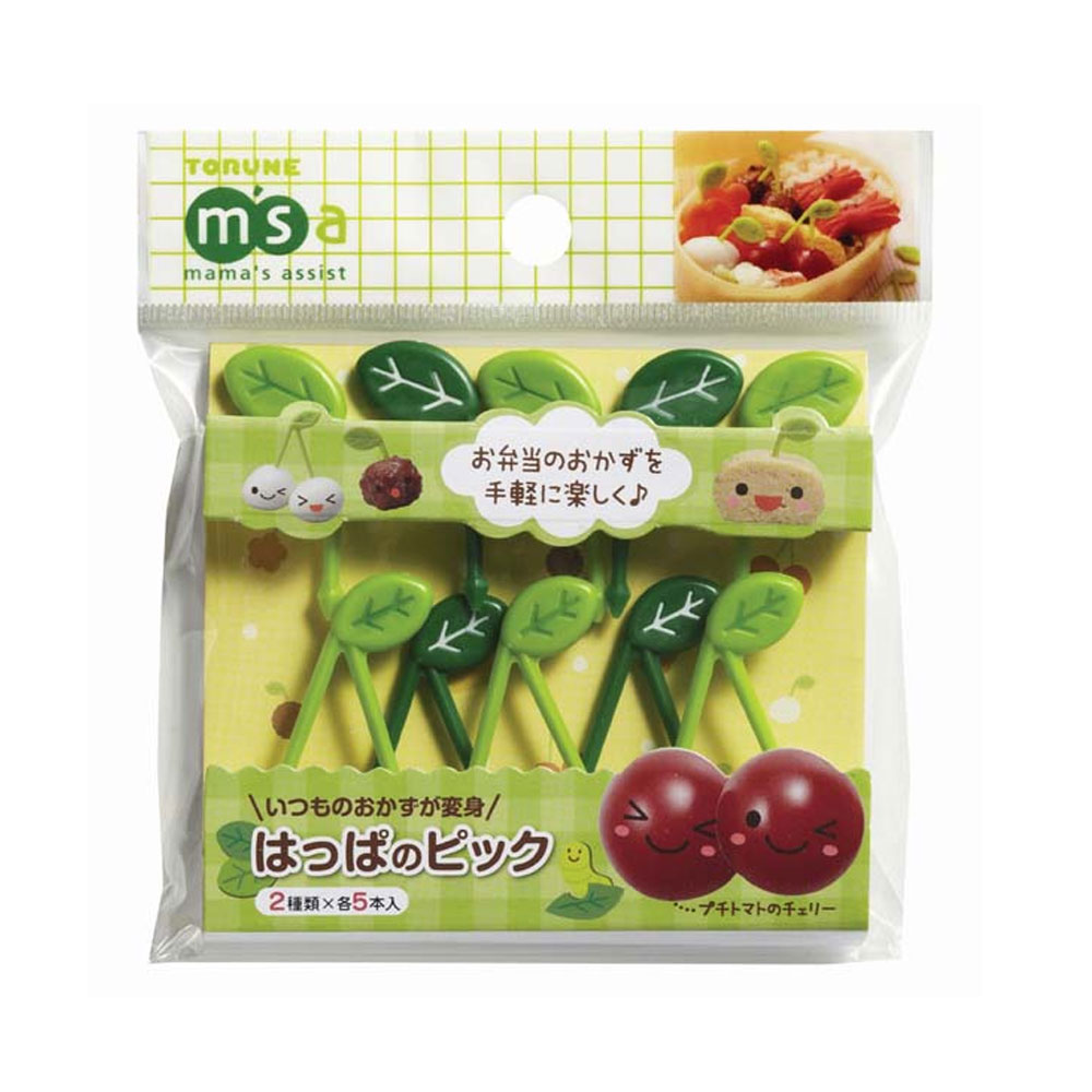 토루네 도시락픽 도시락꾸미기 데코픽 잎사귀 10p