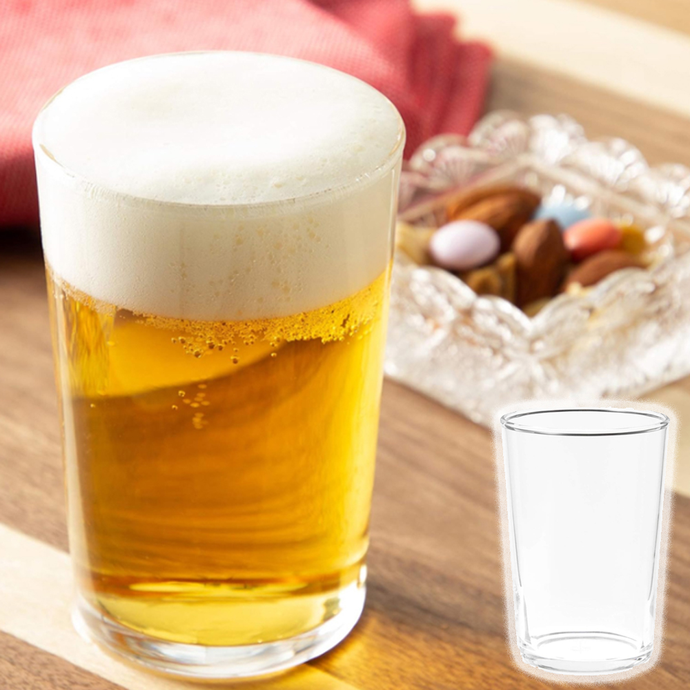 일본 도요사사키 한입 맥주잔 유리잔 컵 물컵 미니 180ml