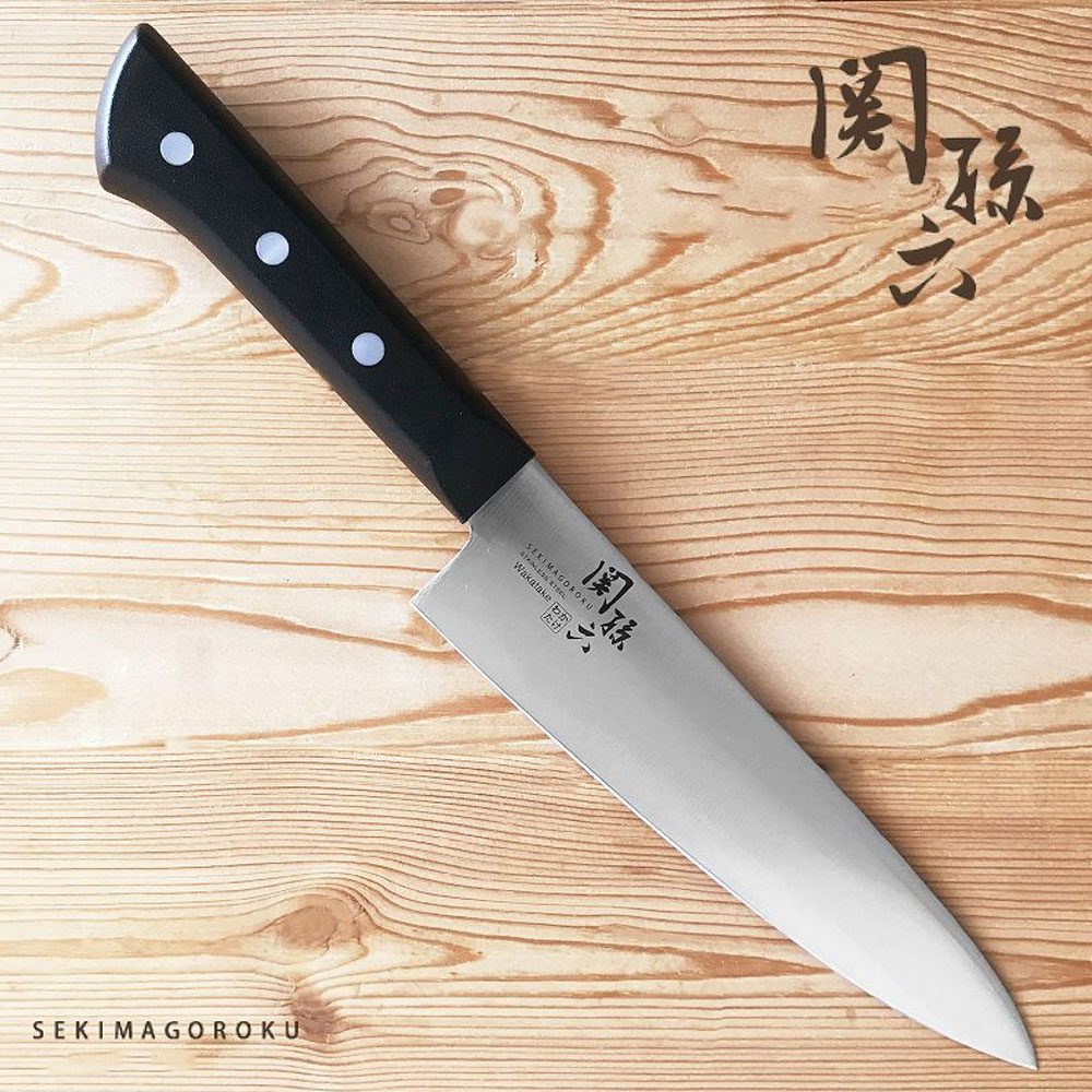 일본 카이 KAI 세키마고로쿠 와카타케 산토쿠 나이프 180mm