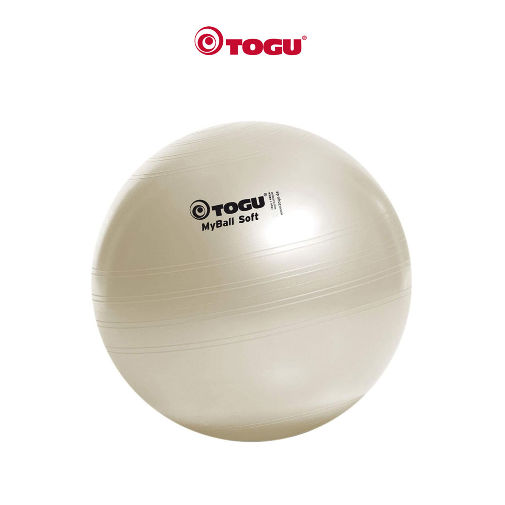 독일 토구 마이볼 소프트 짐볼 요가 스트레칭 필라테스볼 펄화이트 55cm