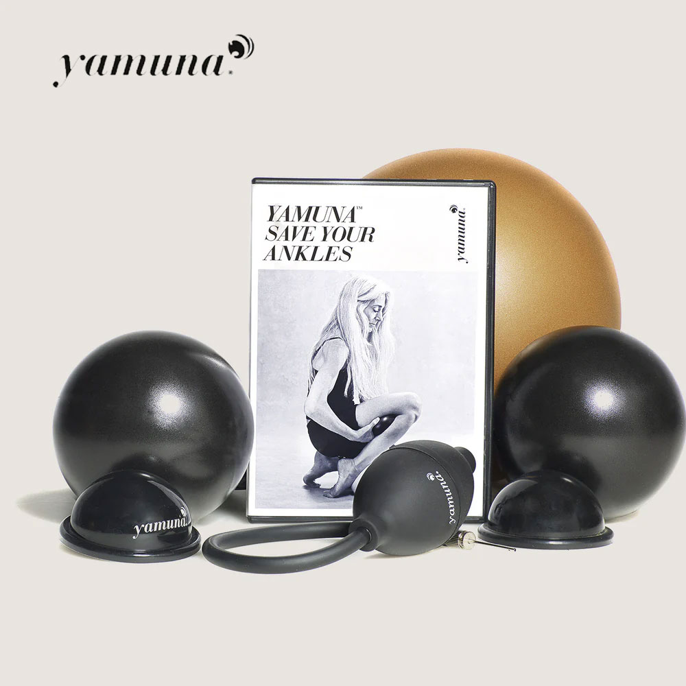 Yamuna 야무나 발목 마사지 필라테스 바디 롤링 키트 DVD포함