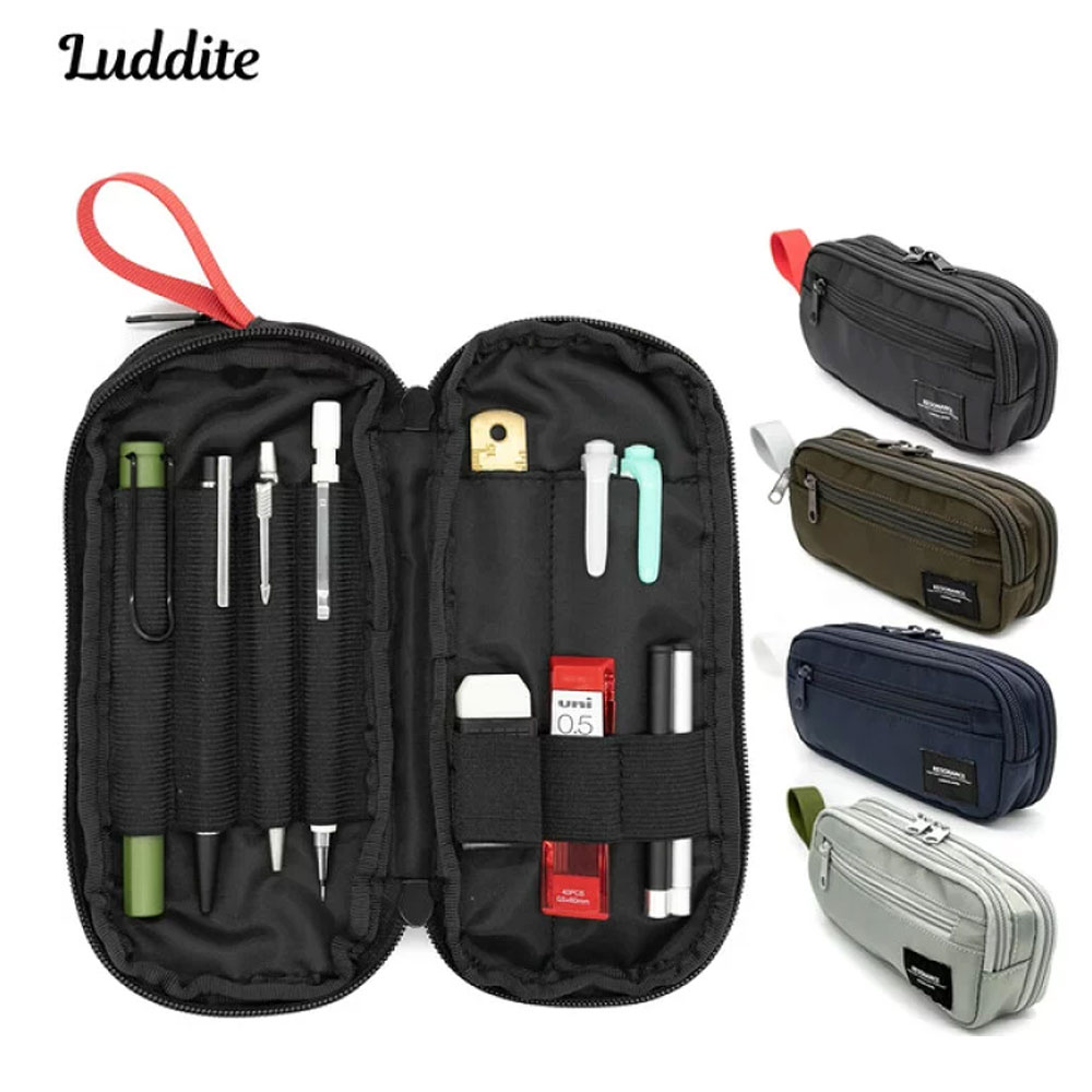 러다이트 레조넌스 펜케이스 라운드지퍼 펜 파우치 필통