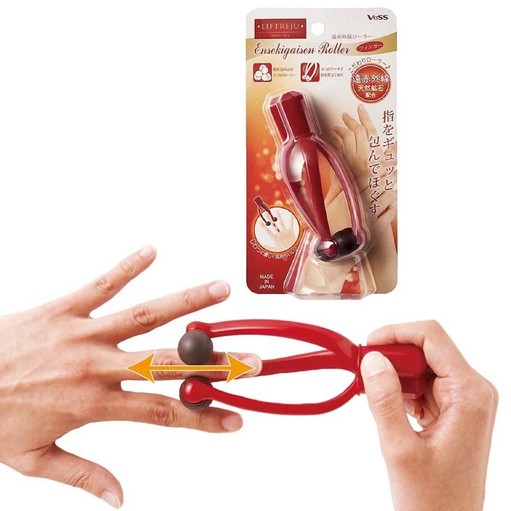 일본 베스 손가락 마사지 롤러 손지압기