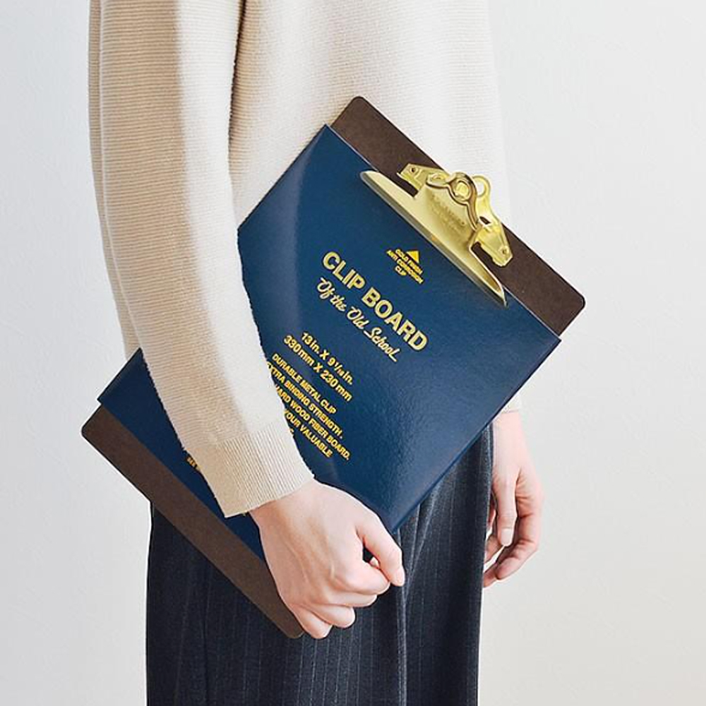 펜코 클립보드 식당 카페 테이블 메뉴판 서류판 A4 골드