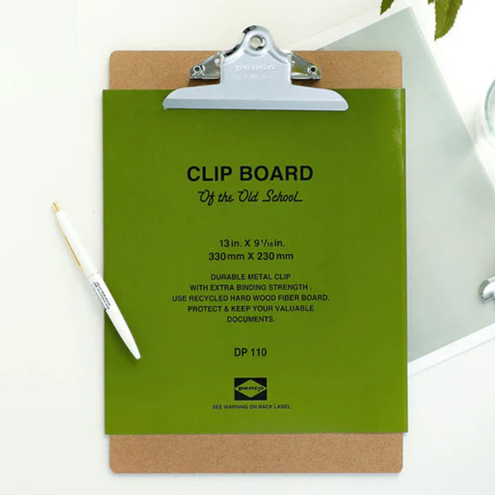 펜코 PENCO 클립보드 A4 예쁜 카페 메뉴판 실버
