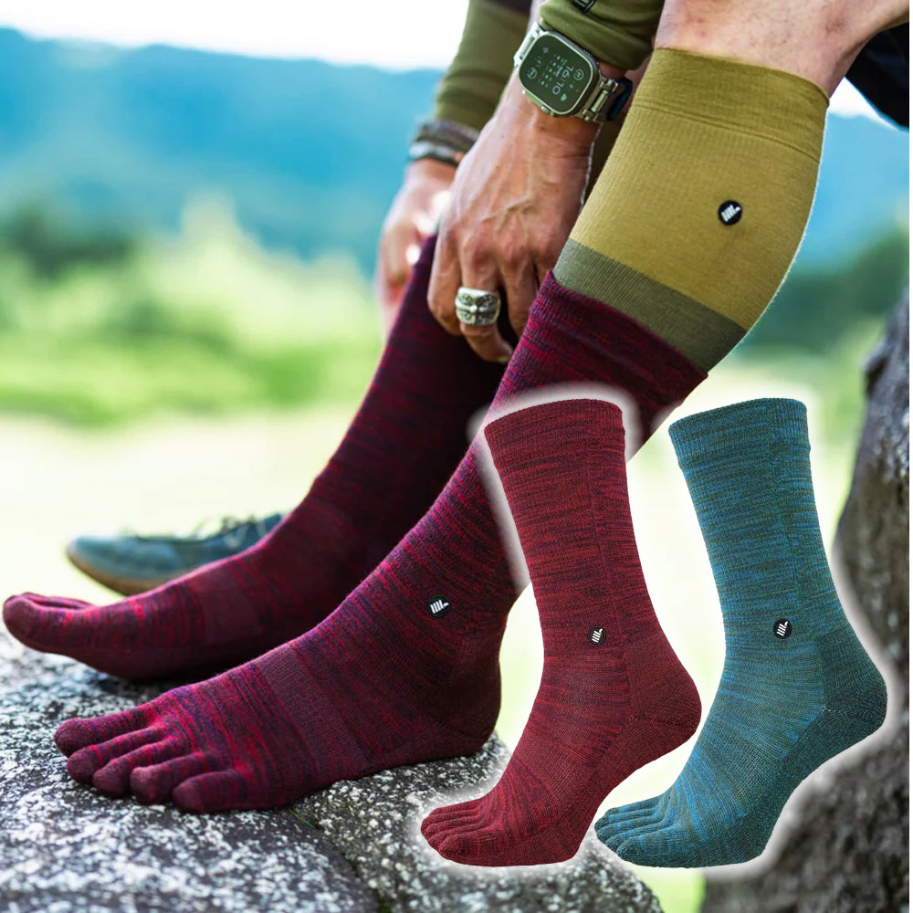 일본 오레노 퍼포먼스 삭스 크루 5 하이킹 트레킹 등산 발가락양말