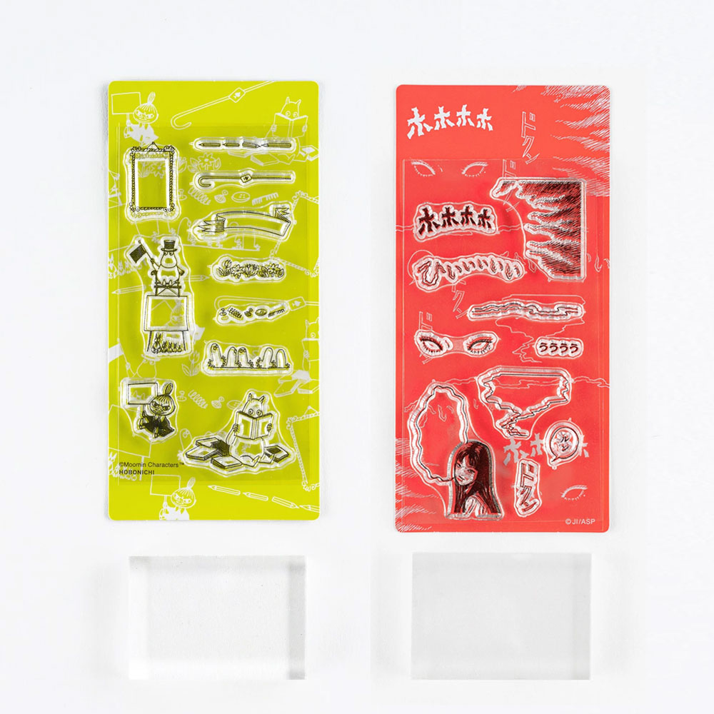 호보니치 다꾸 스탬프 이토준지 무민 클리어 스탬프