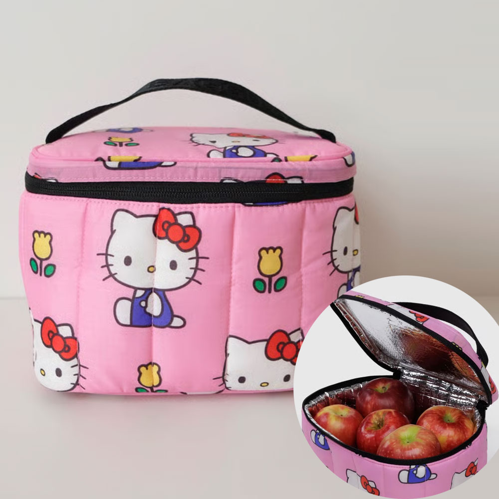 BAGGU 바쿠 헬로키티 런치백 보냉백 산리오 이유식가방