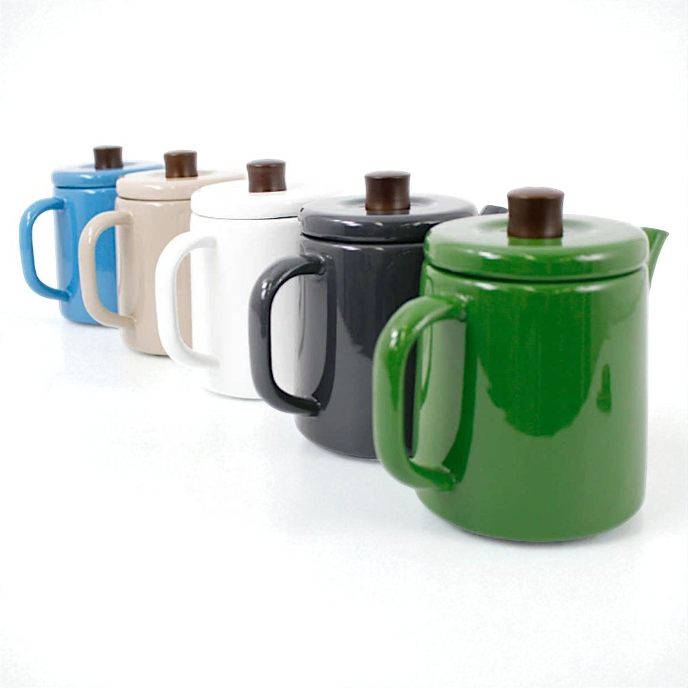 노다호로 일본 POTTLE 법랑 주전자 1.5L