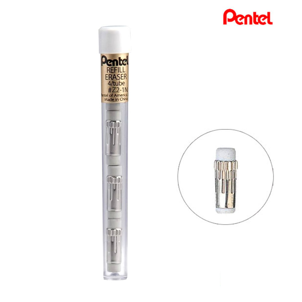 일본 펜텔 마크시트용 리필용 지우개 4개입 Z2-1N