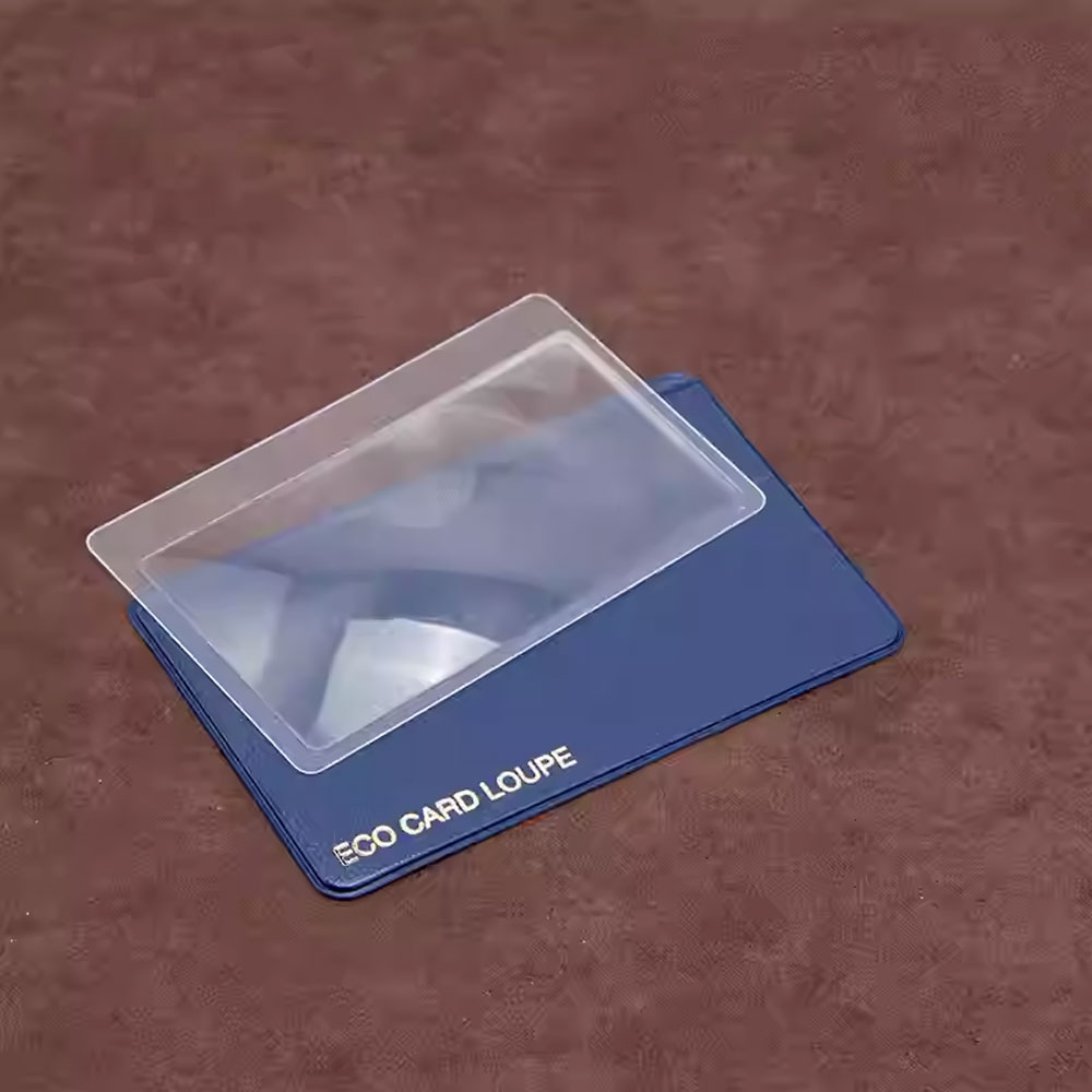 일본 이케다 아이루페 카드 돋보기 미니 휴대용 돋보기