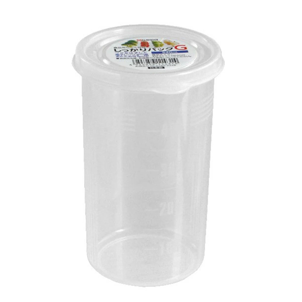 일본 나까야 원형 밀폐용기 K143 냉장고정리 신선보관용기 540ml