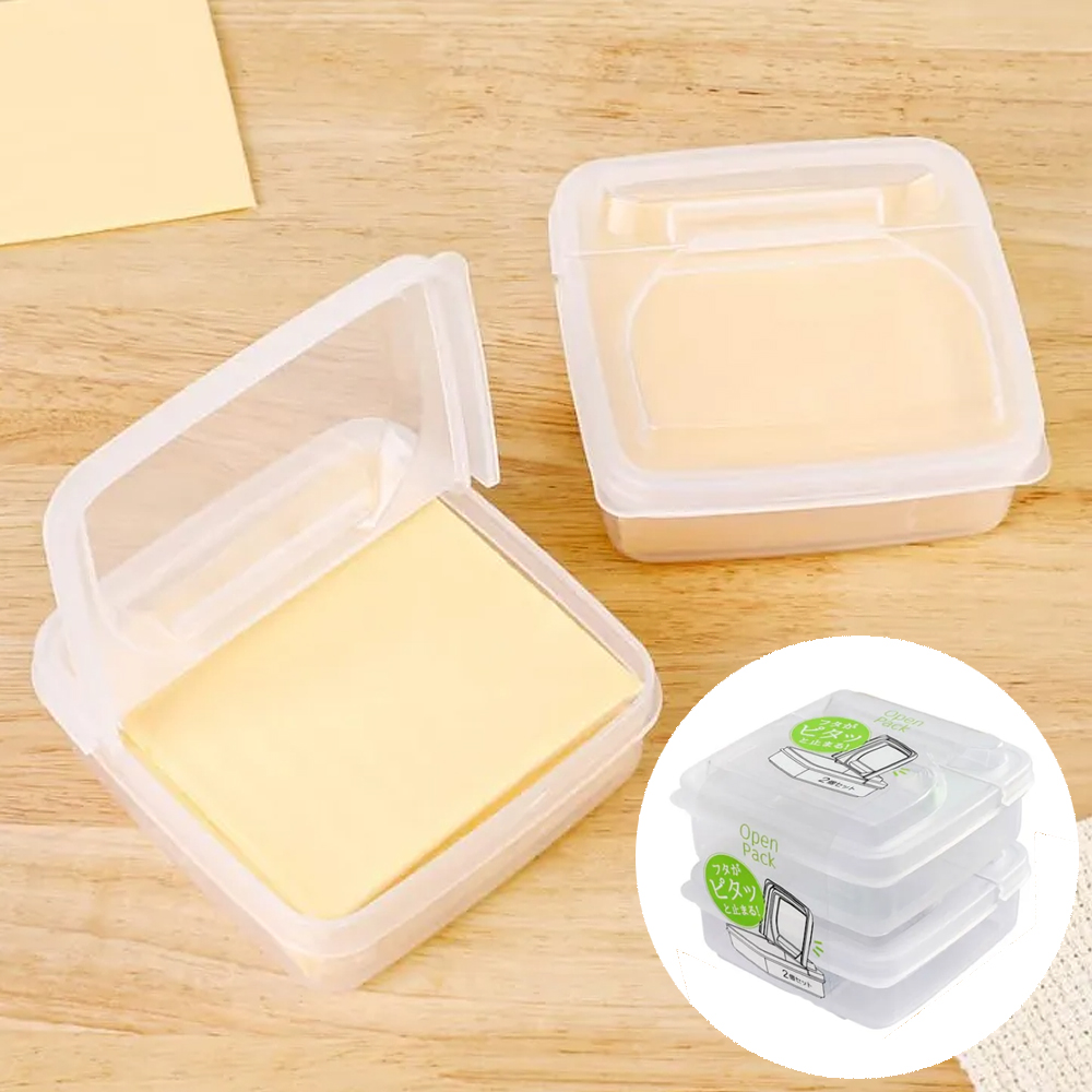 일본 나까야 반오픈 캐니스터 저장용기 소분 보관용기 250ml 2p