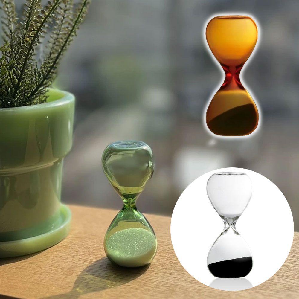 하이타이드 인테리어 모래멍 3분 유리 모래시계