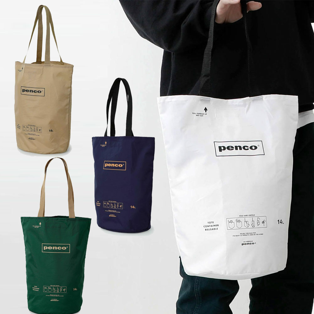 펜코 버킷 접이식 에코백 토트백 4컬러 PENCO