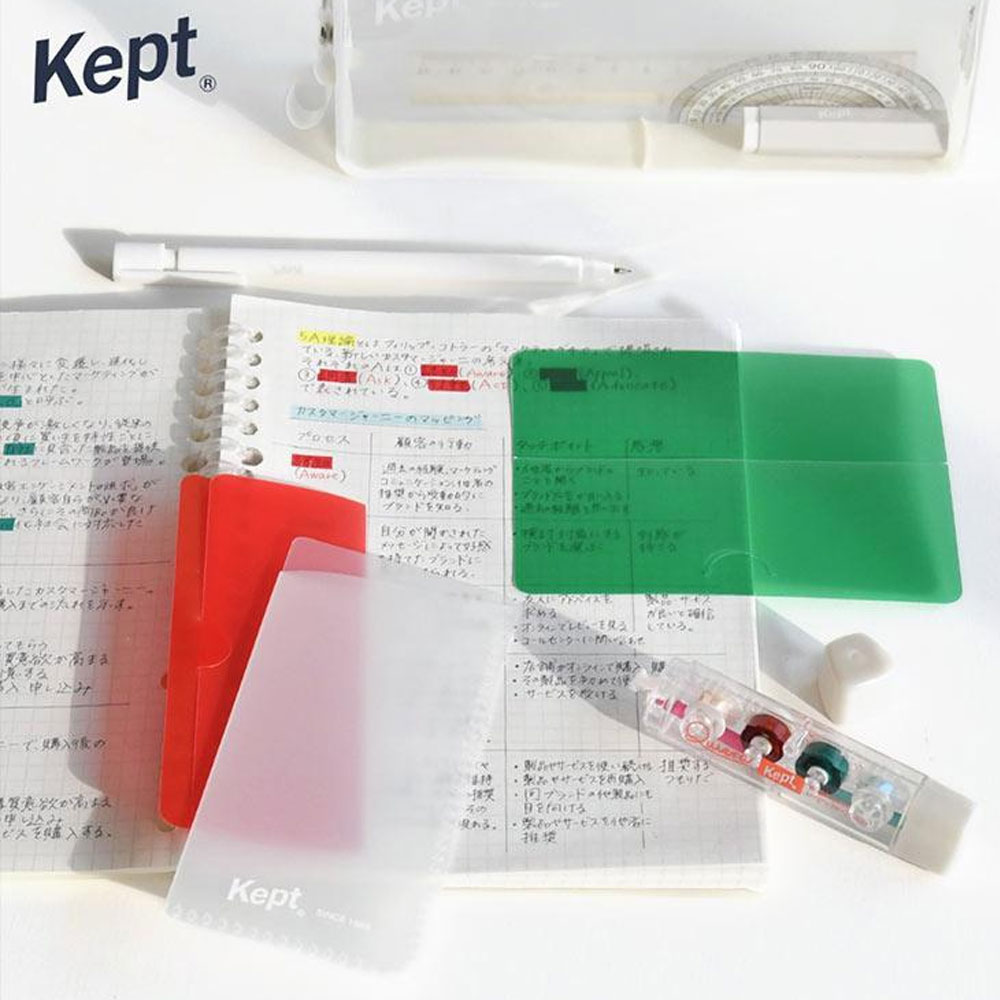 레이메이 키에라 형광펜 Kept 형광테이프 암기시트 2종세트
