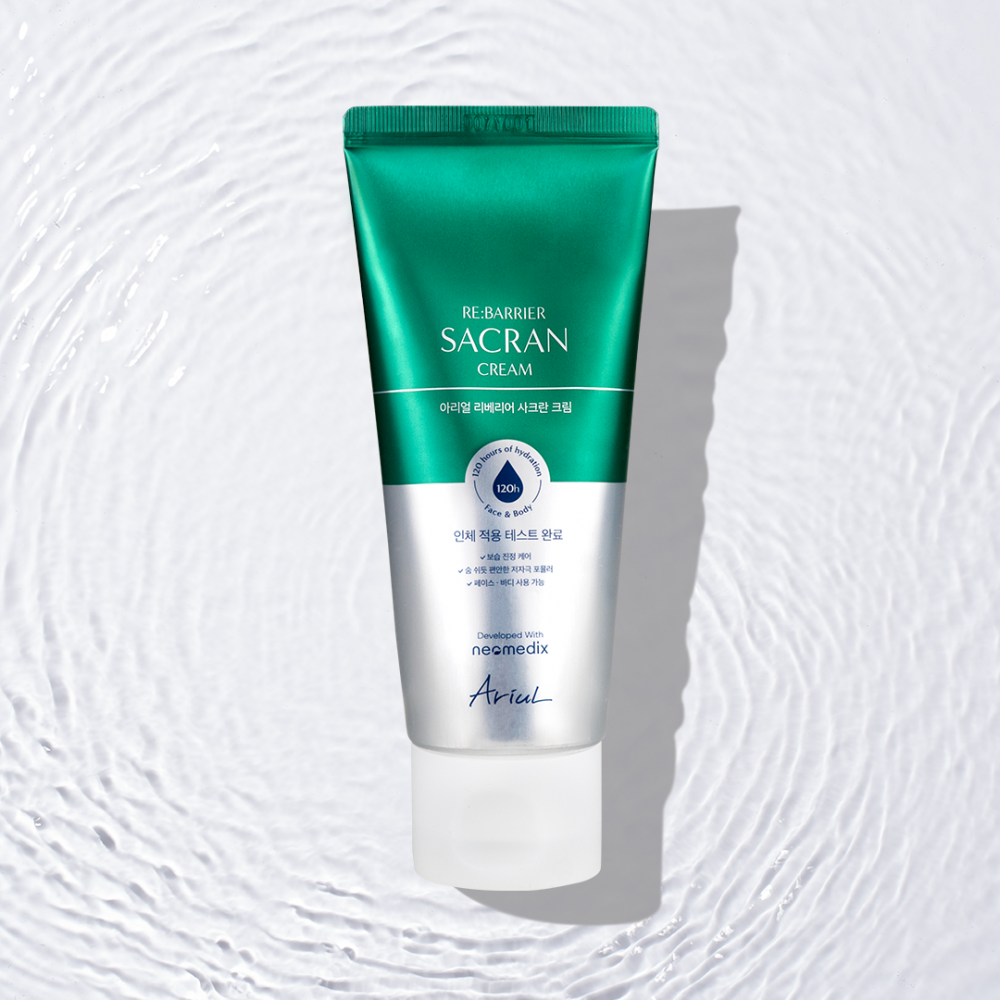 [공식판매처] 아리얼 사크란 크림 100g 1개 (120시간 수분크림)
