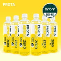 [이롬 개발] 프로타 프로틴워터 6병 워터형 고함량 단백질 레몬에이드 (1병 당 500ml)