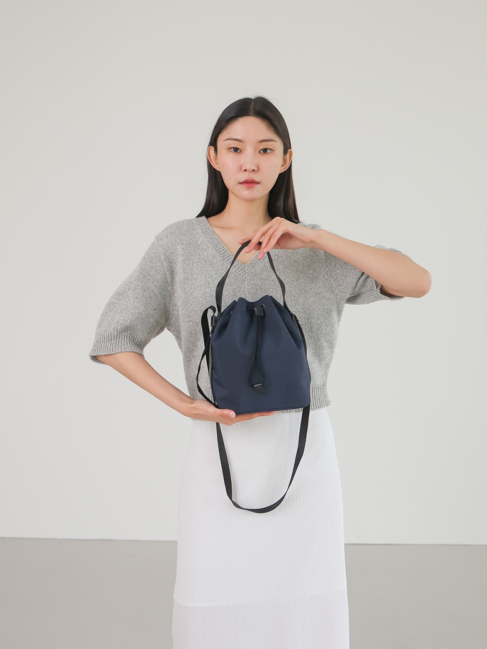 Rachel Nylon Bucketbag Small 레이첼 나일론 버킷백 스몰