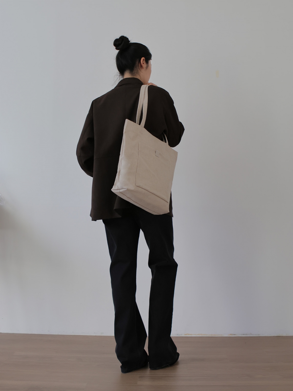 Tiker Ecobag Linen 티커 에코백 마직