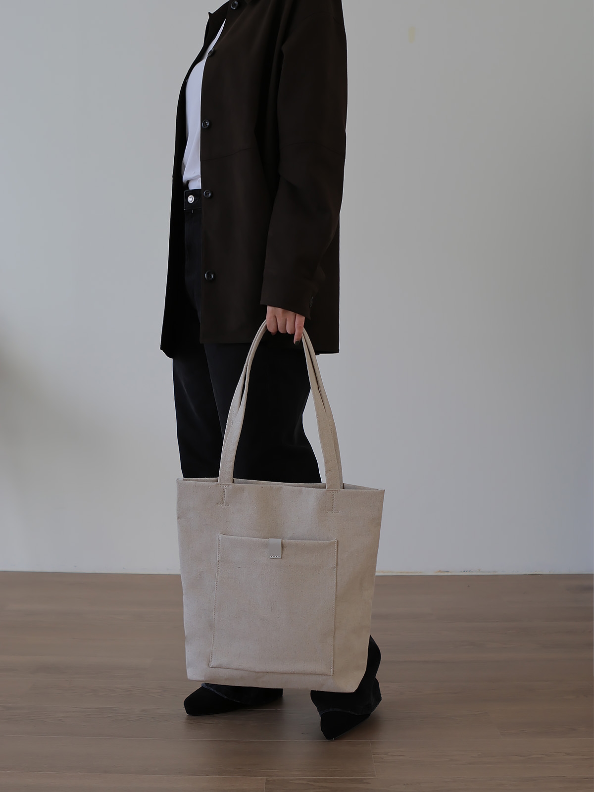 Tiker Ecobag Linen 티커 에코백 마직