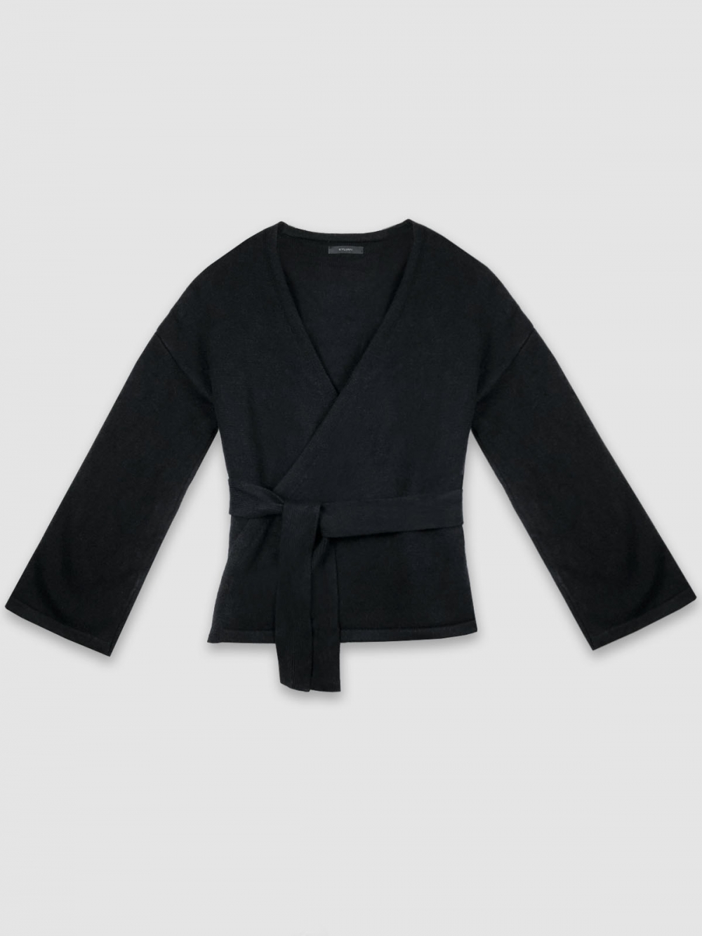 Sheina Wrap Knit Cardigan 시나 랩 니트가디건_블랙BK