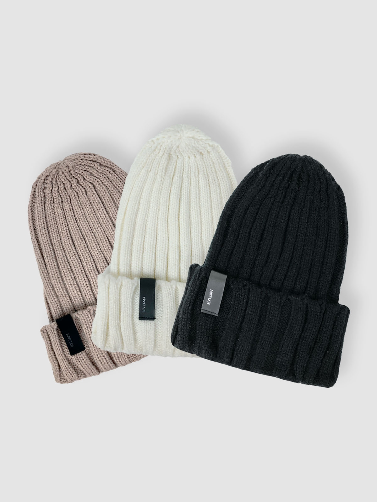 Ribbed Knit Beanie 리브드(골지) 니트 비니