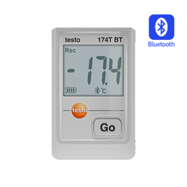 testo 174T BT (블루투스 타입) 온도 기록로거