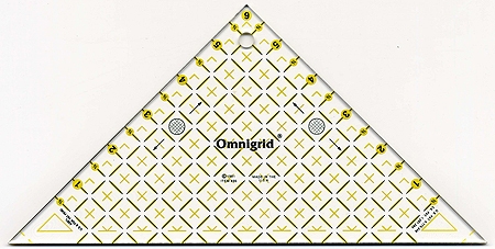 옴니그리드 45도 직각삼각형 6인치