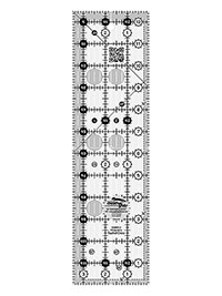 크리에이티브 그리드 3.5 인치 x 12.5 인치 자 CGR312